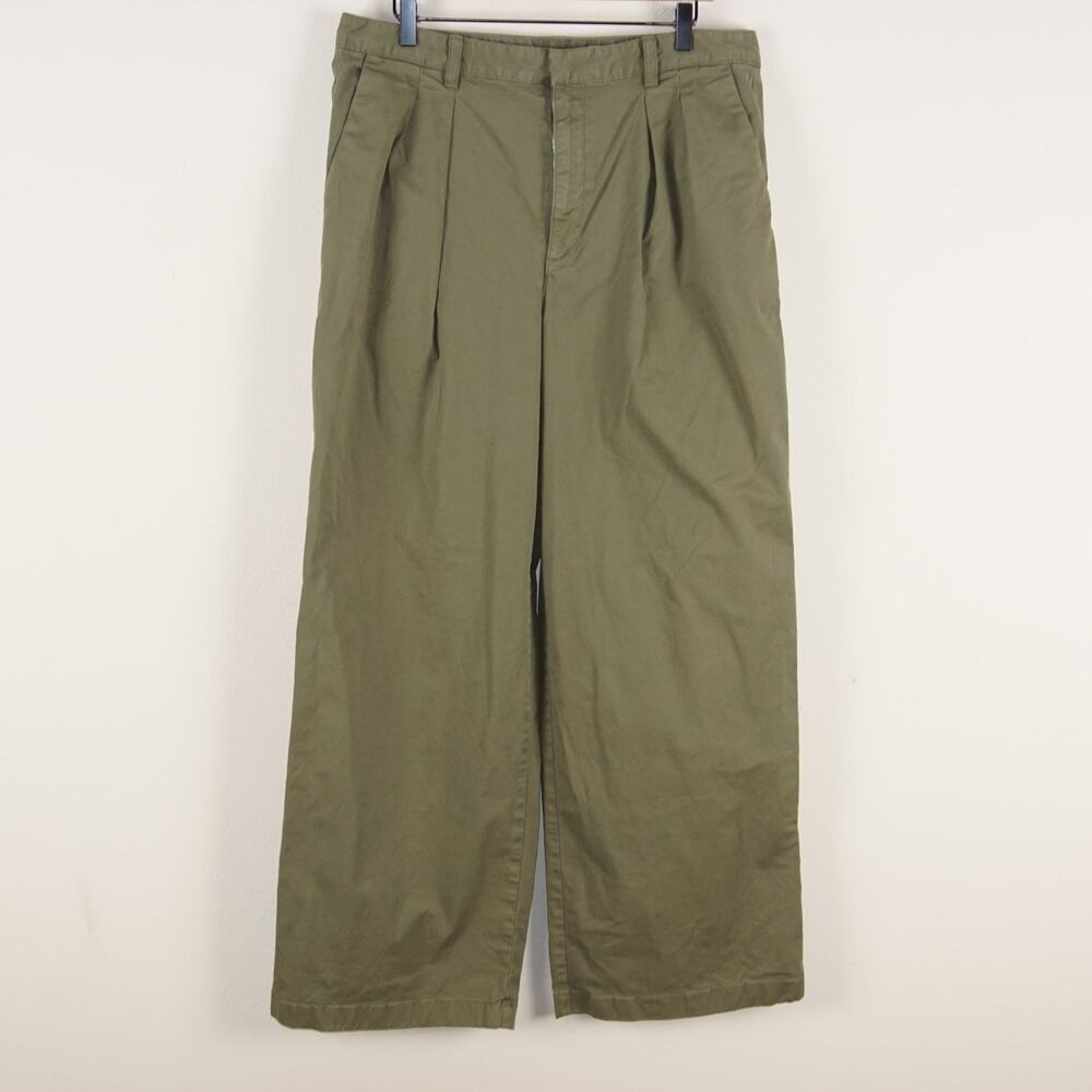 GAP Olive Wide Leg Pants